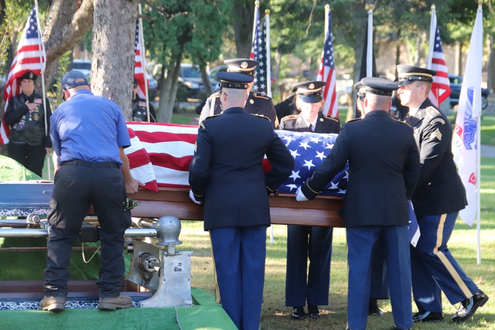 Army private killed in action in 1945 returns home to Wisconsin