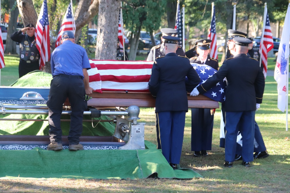 Army private killed in action in 1945 returns home to Wisconsin