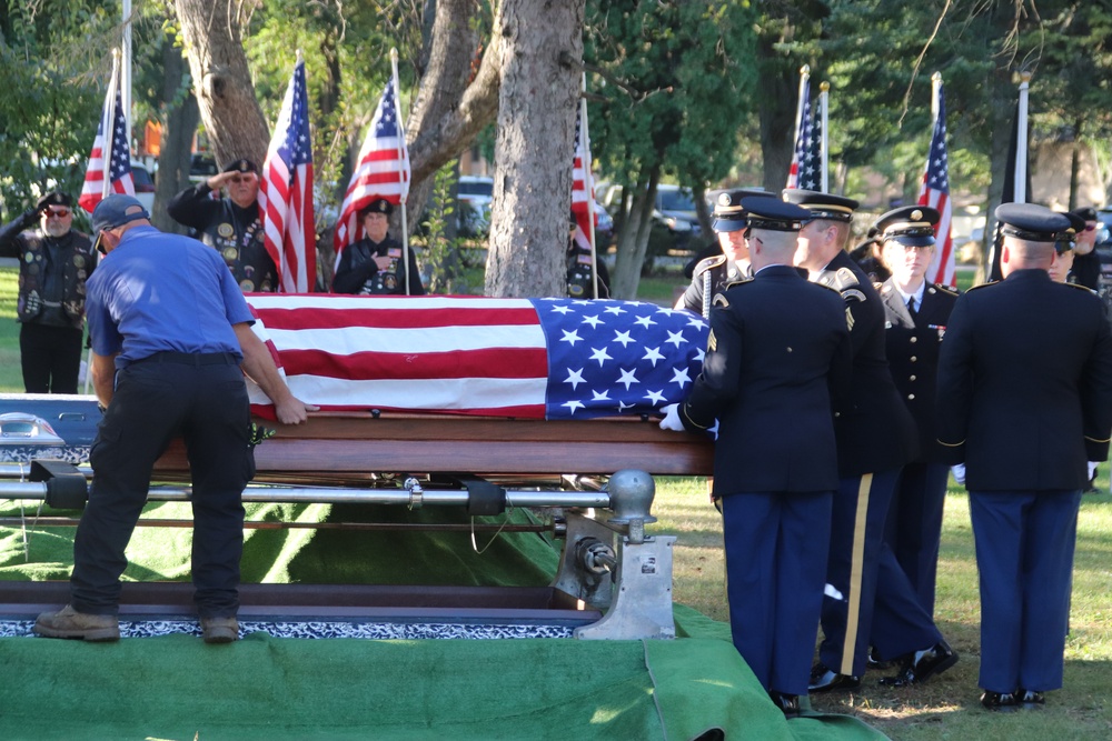 Army private killed in action in 1945 returns home to Wisconsin