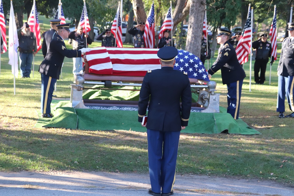 Army private killed in action in 1945 returns home to Wisconsin