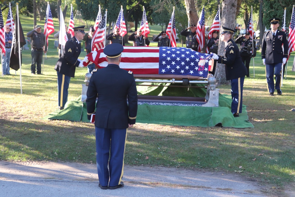 Army private killed in action in 1945 returns home to Wisconsin