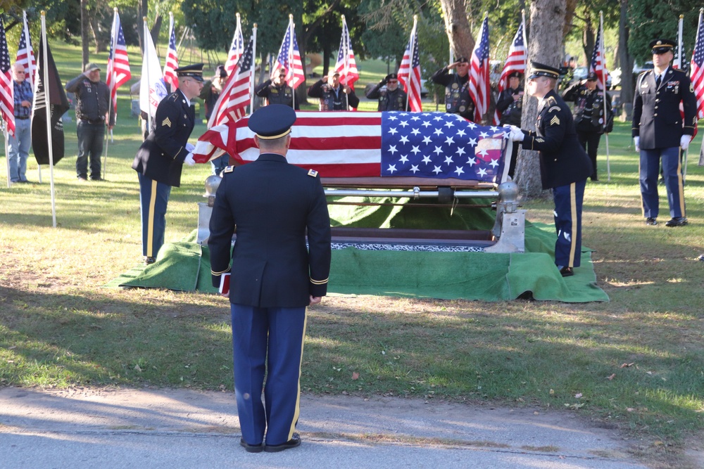 Army private killed in action in 1945 returns home to Wisconsin