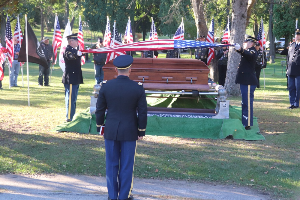 Army private killed in action in 1945 returns home to Wisconsin