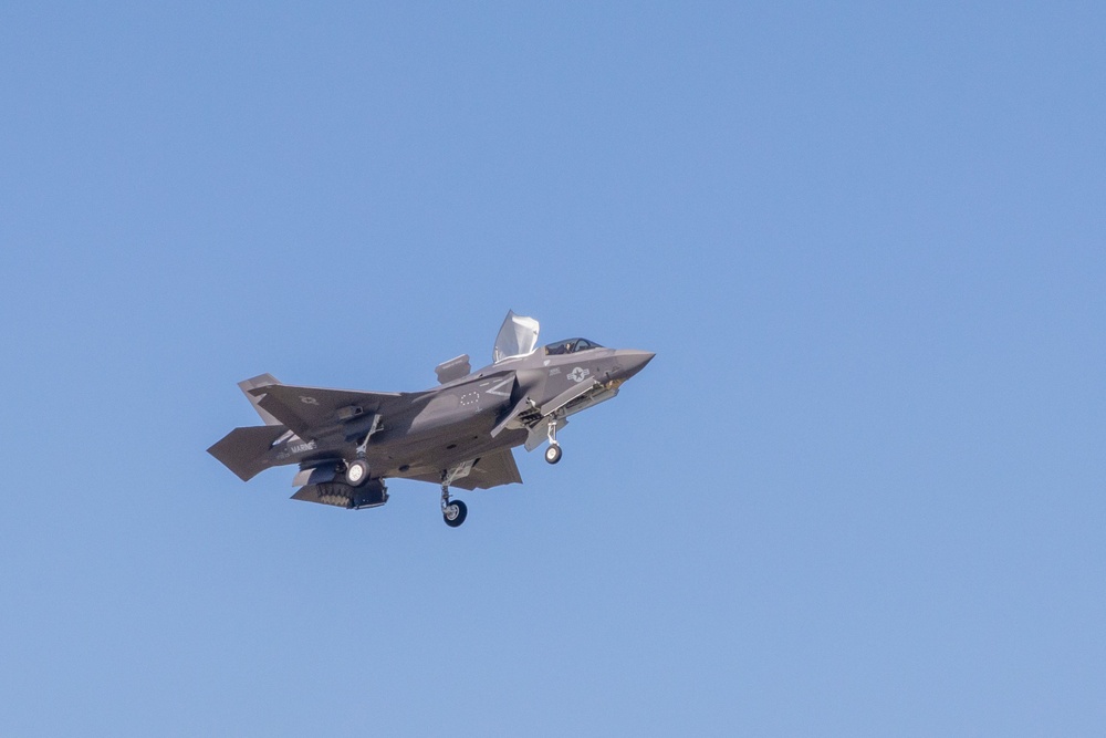 VMFA-533 receives their first F-35B lightning II jet