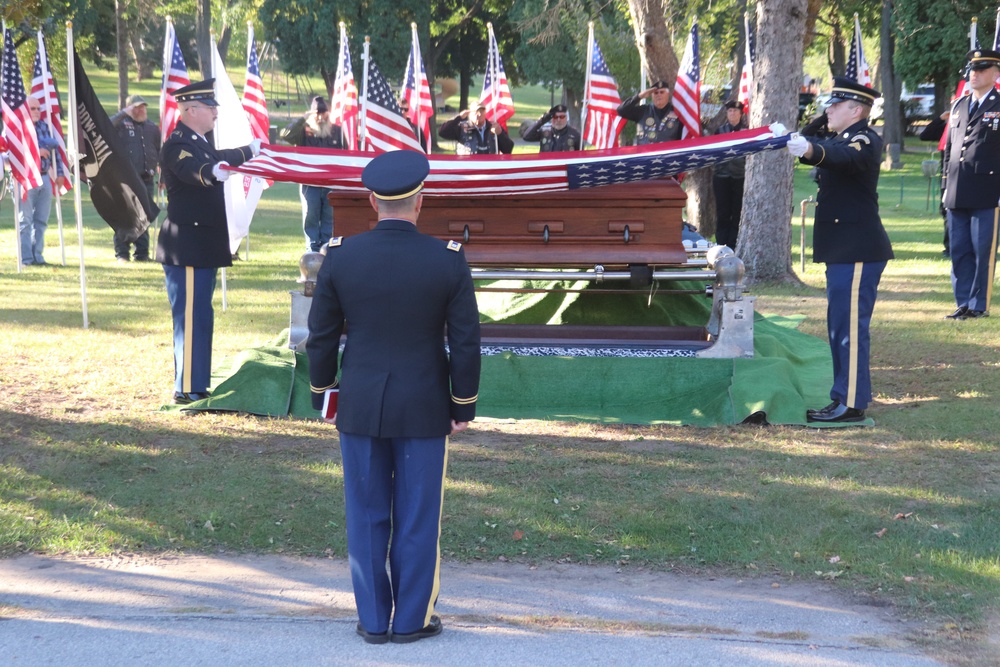 Army private killed in action in 1945 returns home to Wisconsin