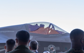 VMFA-533 receives their first F-35B lightning II jet