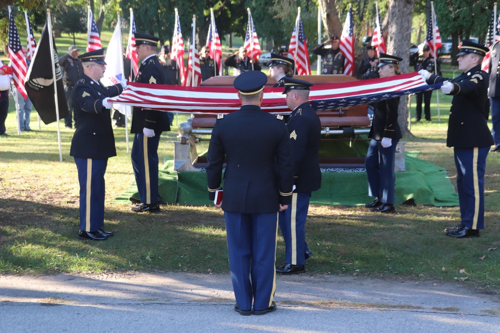 Army private killed in action in 1945 returns home to Wisconsin