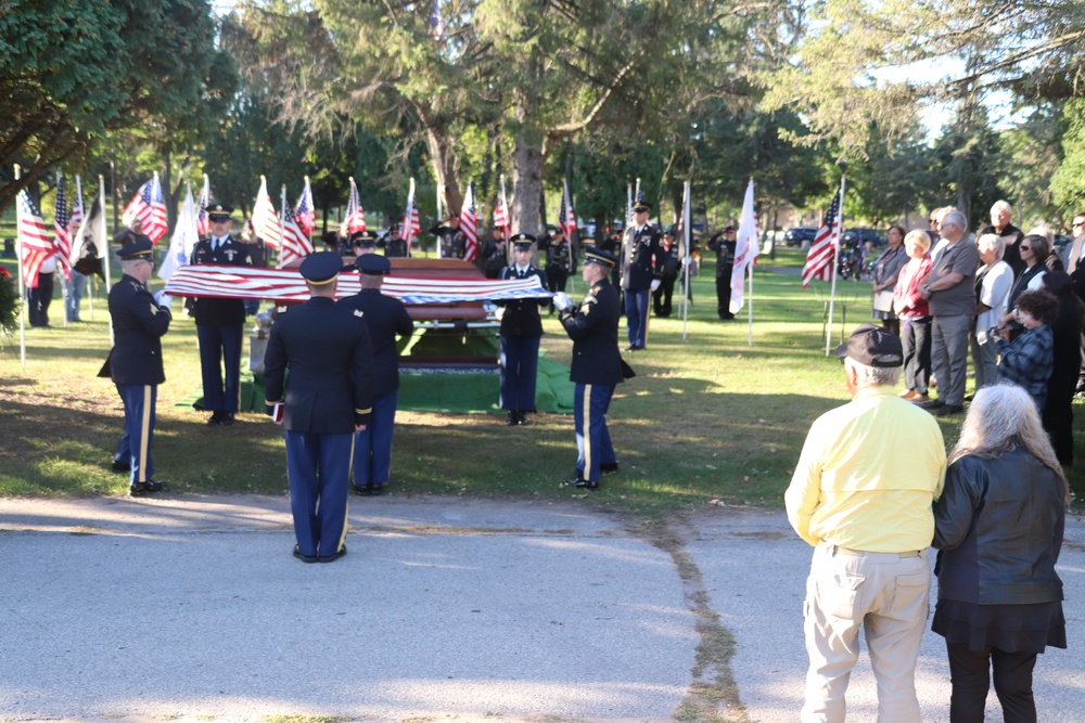 Army private killed in action in 1945 returns home to Wisconsin