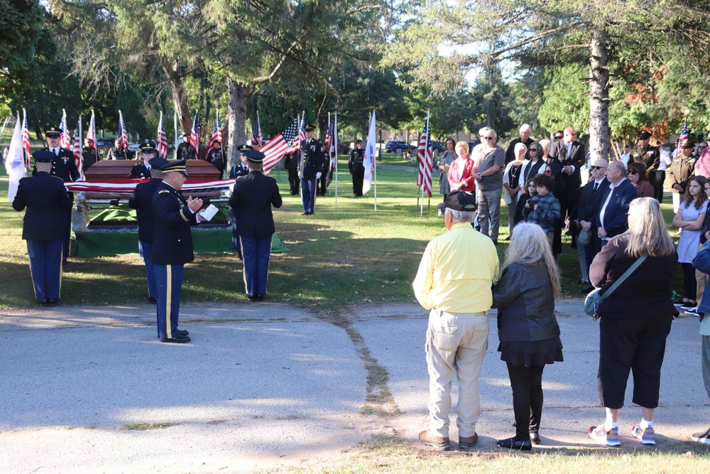 Army private killed in action in 1945 returns home to Wisconsin