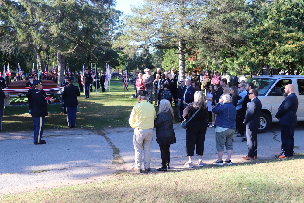 Army private killed in action in 1945 returns home to Wisconsin