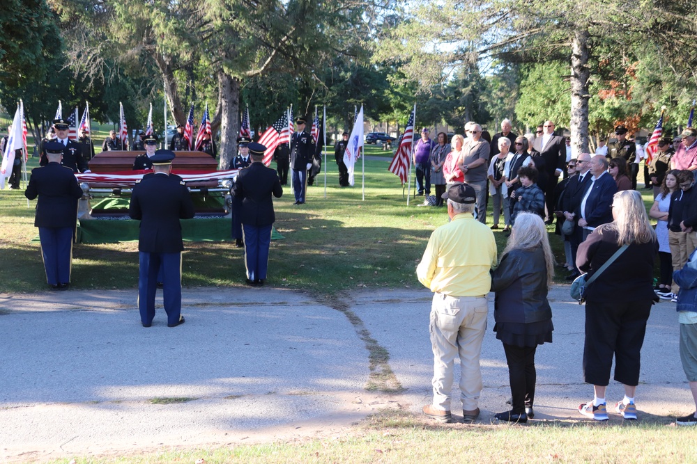 Army private killed in action in 1945 returns home to Wisconsin