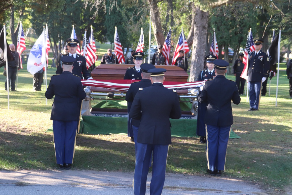 Army private killed in action in 1945 returns home to Wisconsin