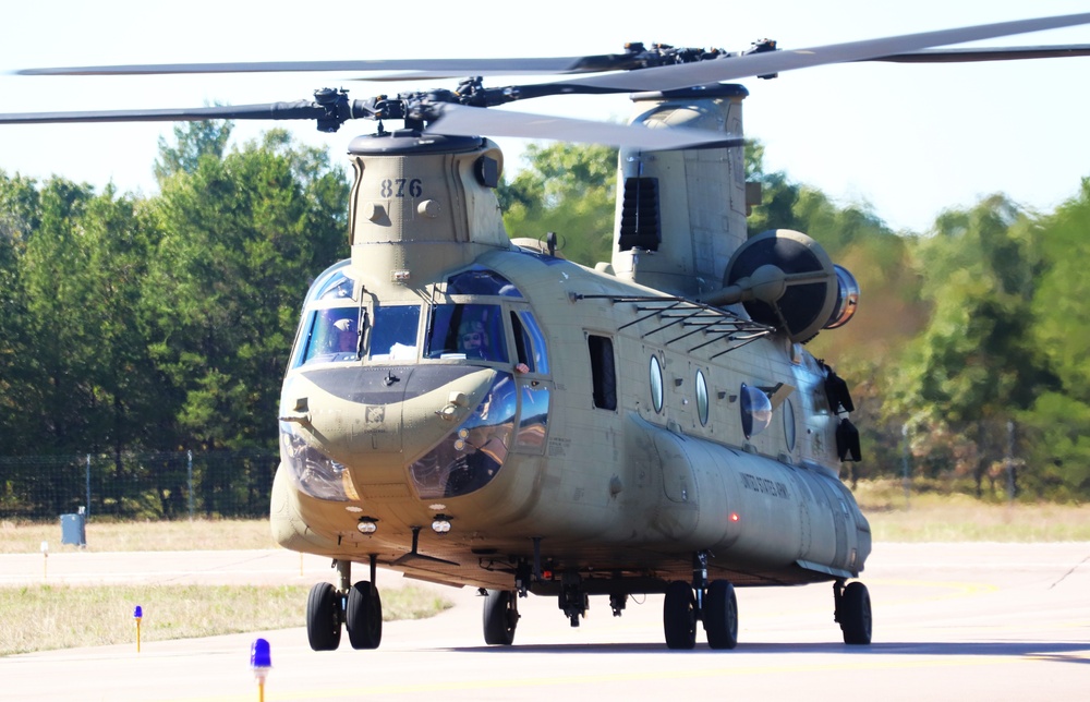 89B sling-load training operations at Fort McCoy