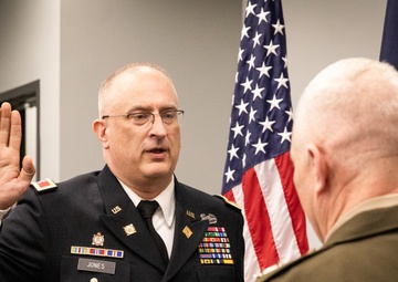 Jones promoted to colonel