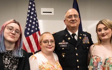 Jones promoted to rank of colonel