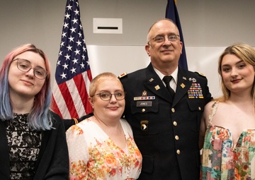 Jones promoted to colonel