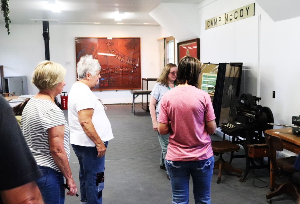 Family of fallen World War II Soldier visits Fort McCoy Commemorative Area