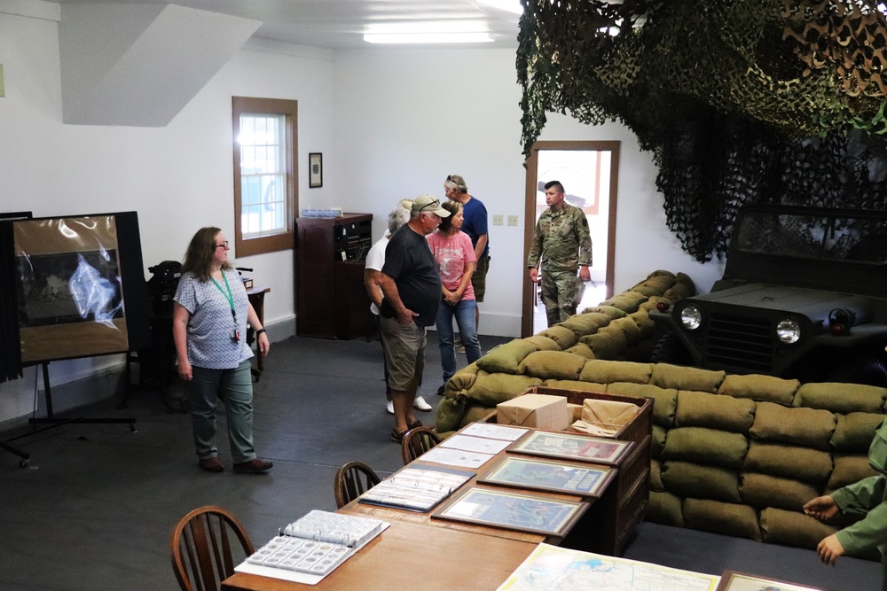 Family of fallen World War II Soldier visits Fort McCoy Commemorative Area