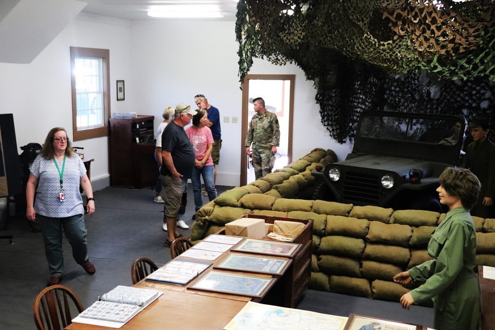 Family of fallen World War II Soldier visits Fort McCoy Commemorative Area