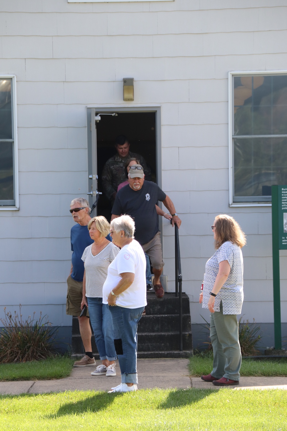 Family of fallen World War II Soldier visits Fort McCoy Commemorative Area