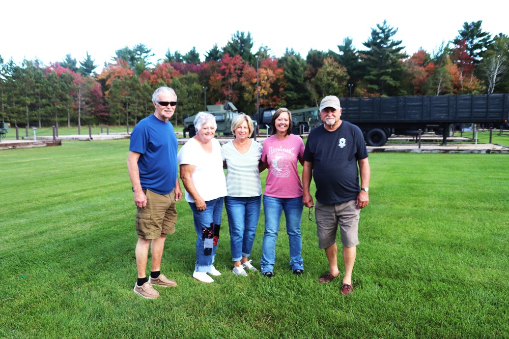 Family of fallen World War II Soldier visits Fort McCoy Commemorative Area