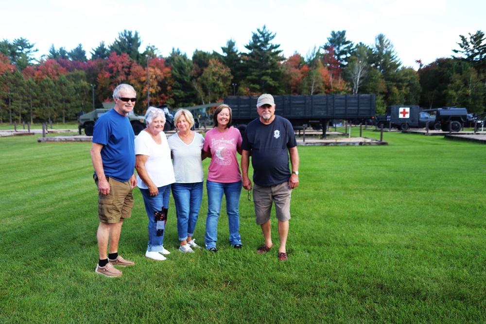 Family of fallen World War II Soldier visits Fort McCoy Commemorative Area