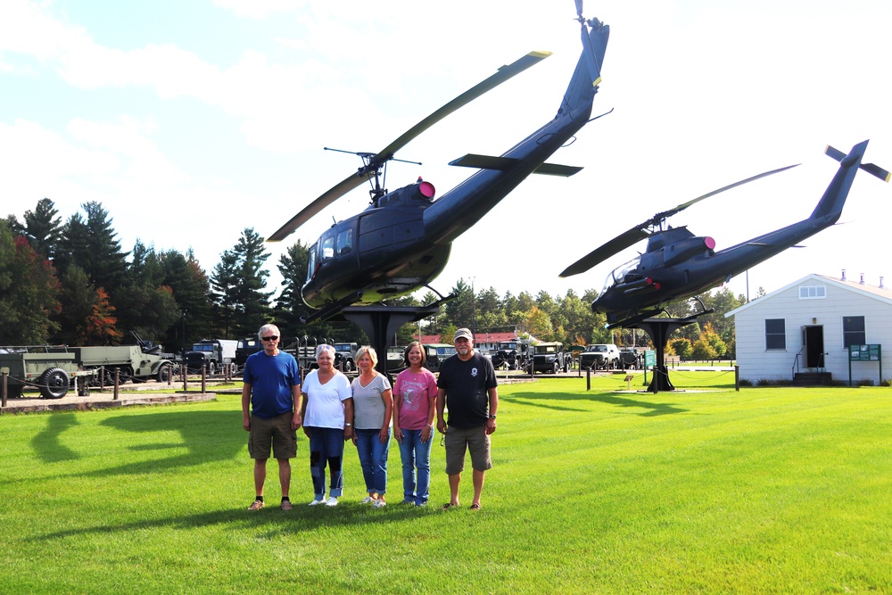 Family of fallen World War II Soldier visits Fort McCoy Commemorative Area