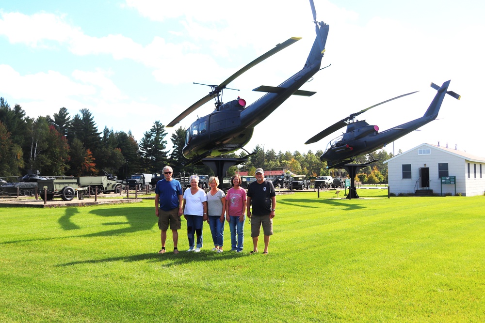 Family of fallen World War II Soldier visits Fort McCoy Commemorative Area