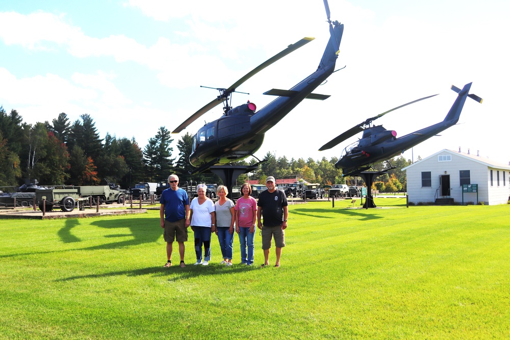 Family of fallen World War II Soldier visits Fort McCoy Commemorative Area