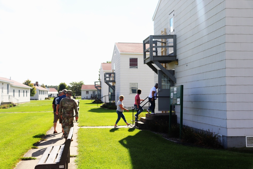 Family of fallen World War II Soldier visits Fort McCoy Commemorative Area