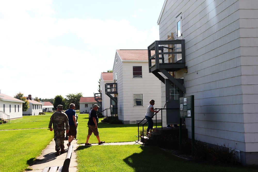 Family of fallen World War II Soldier visits Fort McCoy Commemorative Area