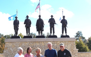 Photo Story: Family of fallen World War II Soldier visits Fort McCoy Commemorative Area