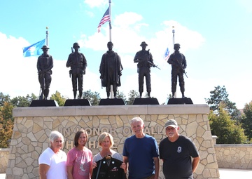 Photo Story: Family of fallen World War II Soldier visits Fort McCoy Commemorative Area