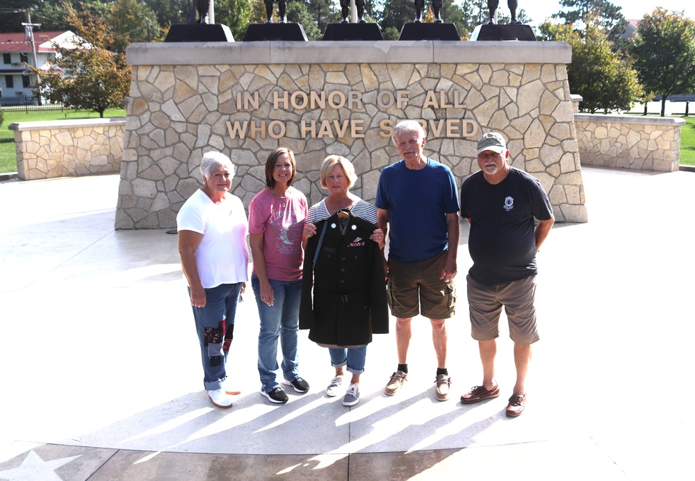 Family of fallen World War II Soldier visits Fort McCoy Commemorative Area