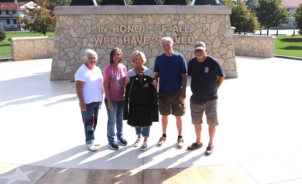 Family of fallen World War II Soldier visits Fort McCoy Commemorative Area