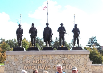 Family of fallen World War II Soldier visits Fort McCoy Commemorative Area