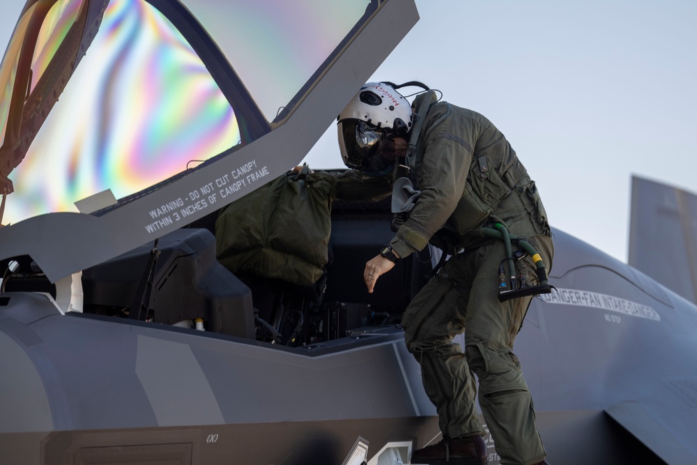 VMFA-533 receives their first F-35B lightning II jet