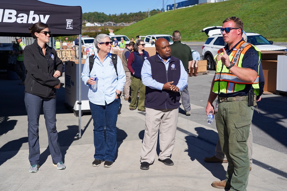 FEMA Deputy Administrator Visits Tennessee Following Hurricane Helene