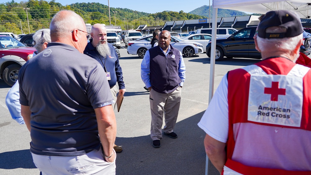 FEMA Deputy Administrator Visits Tennessee Following Hurricane Helene