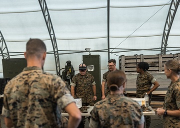 Brigadier General Farrell J. Sullivan Visits 2nd MLG