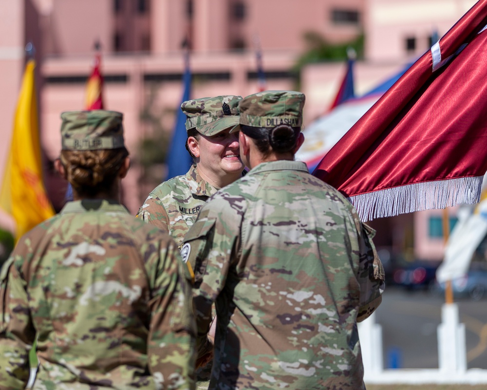 TAMC Medical Readiness Battalion Change of Responsibility