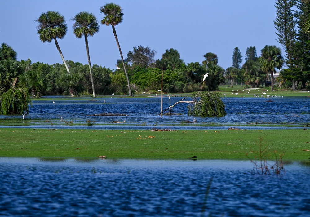 Hurricane Milton sweeps Patrick Space Force Base at Category 1 strength