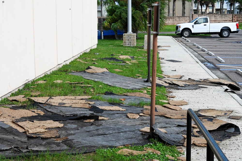 Hurricane Milton sweeps Patrick Space Force Base at Category 1 strength