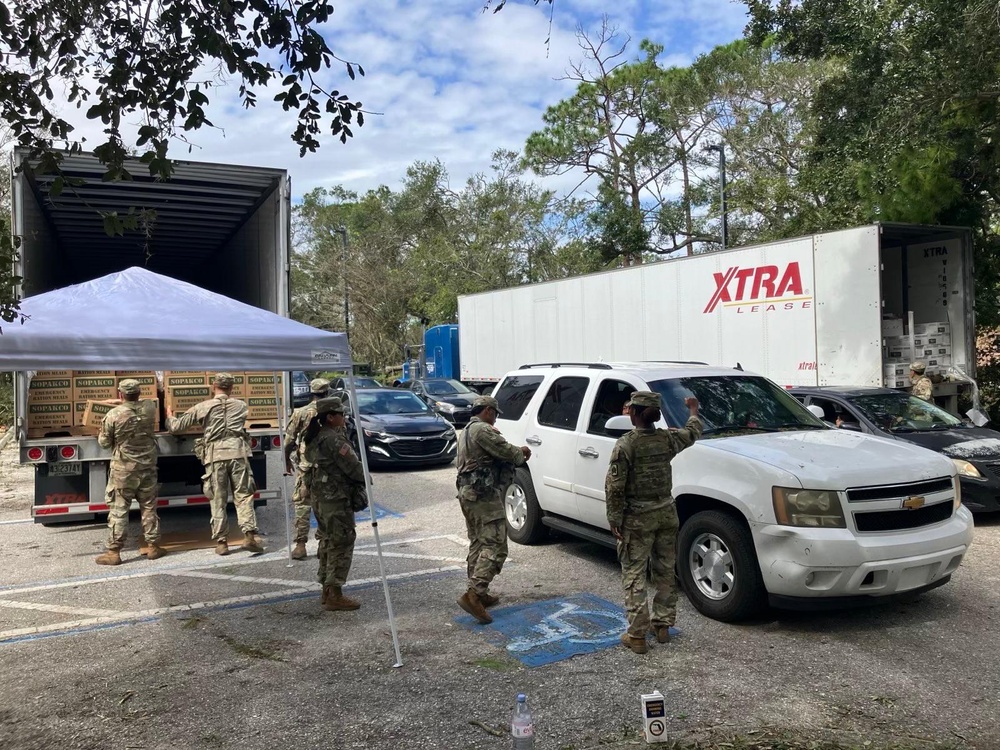 Florida National Guard Responds to Hurricane Milton