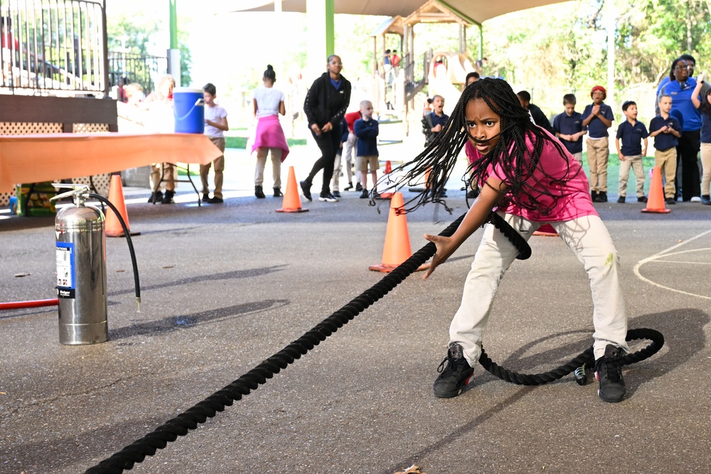 Fire safety fun at JBA's Mini Muster