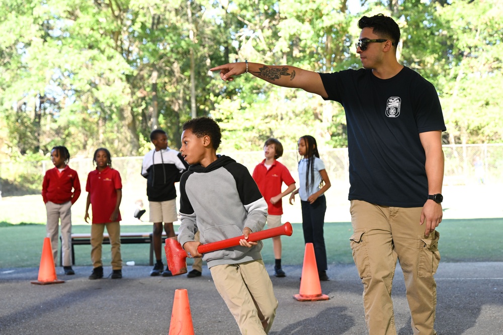 Fire safety fun at JBA's Mini Muster