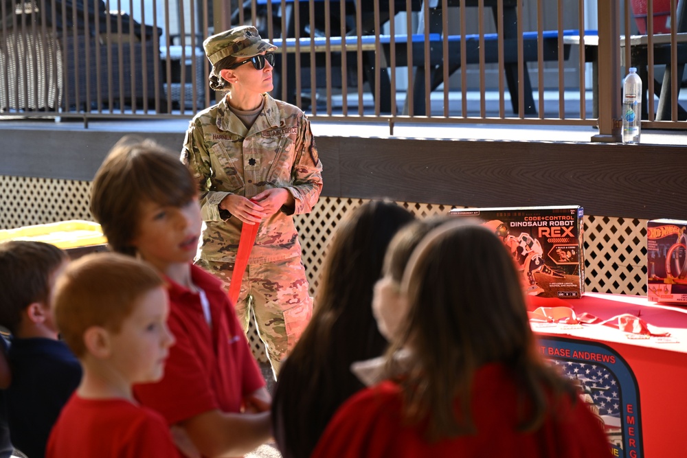 Fire safety fun at JBA's Mini Muster