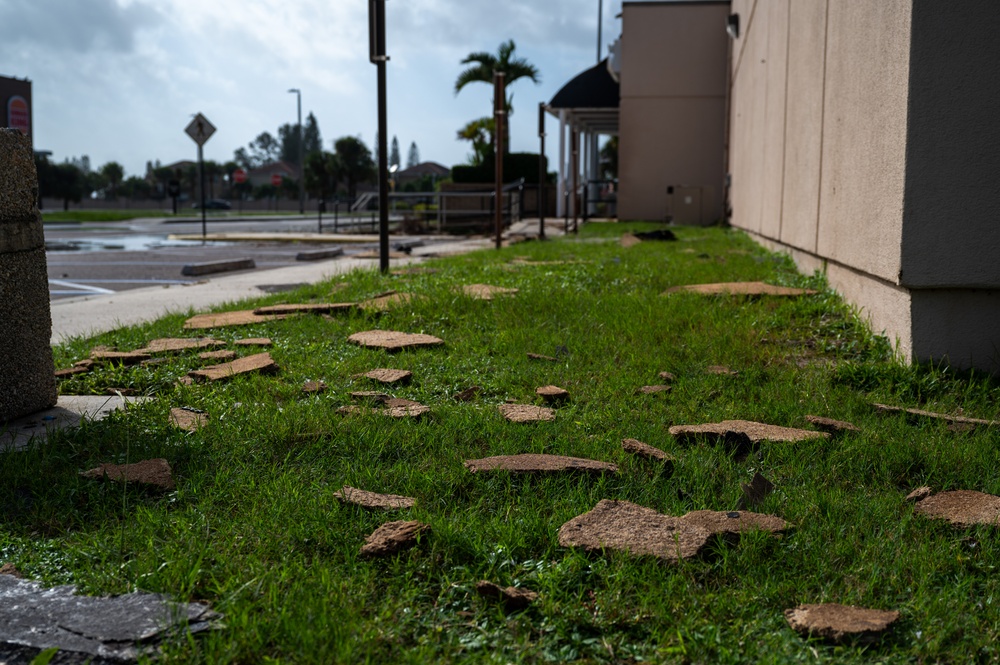 Hurricane Milton sweeps Patrick Space Force Base at Category 1 strength