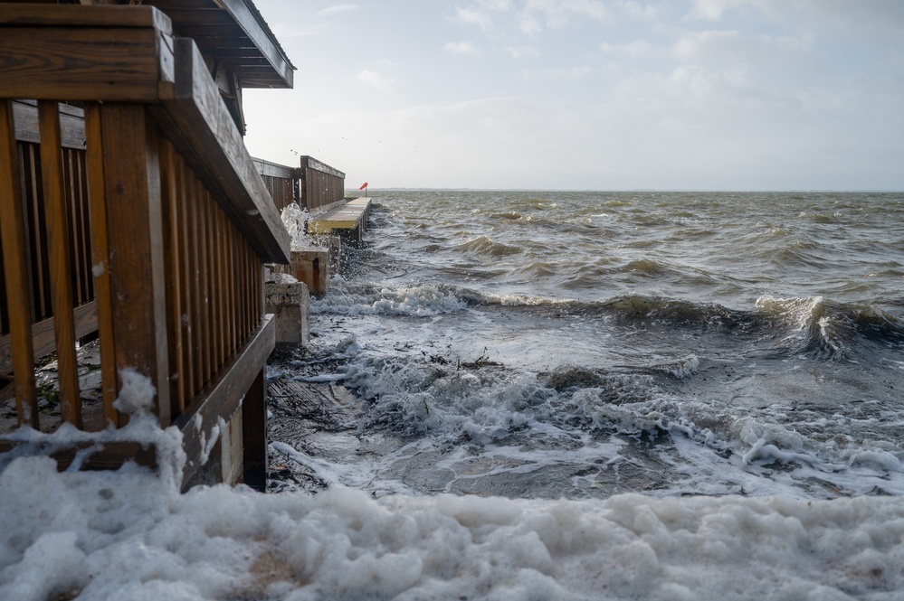 Hurricane Milton sweeps Patrick Space Force Base at Category 1 strength