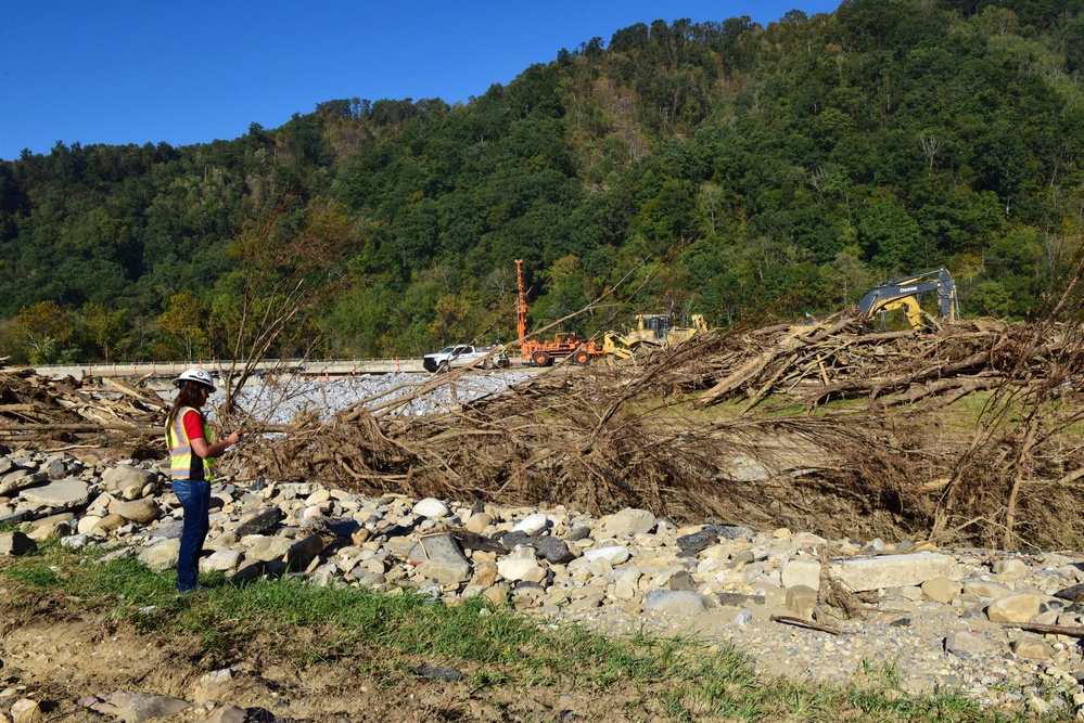 USACE supports debris operations in Unicoi County, Tennessee